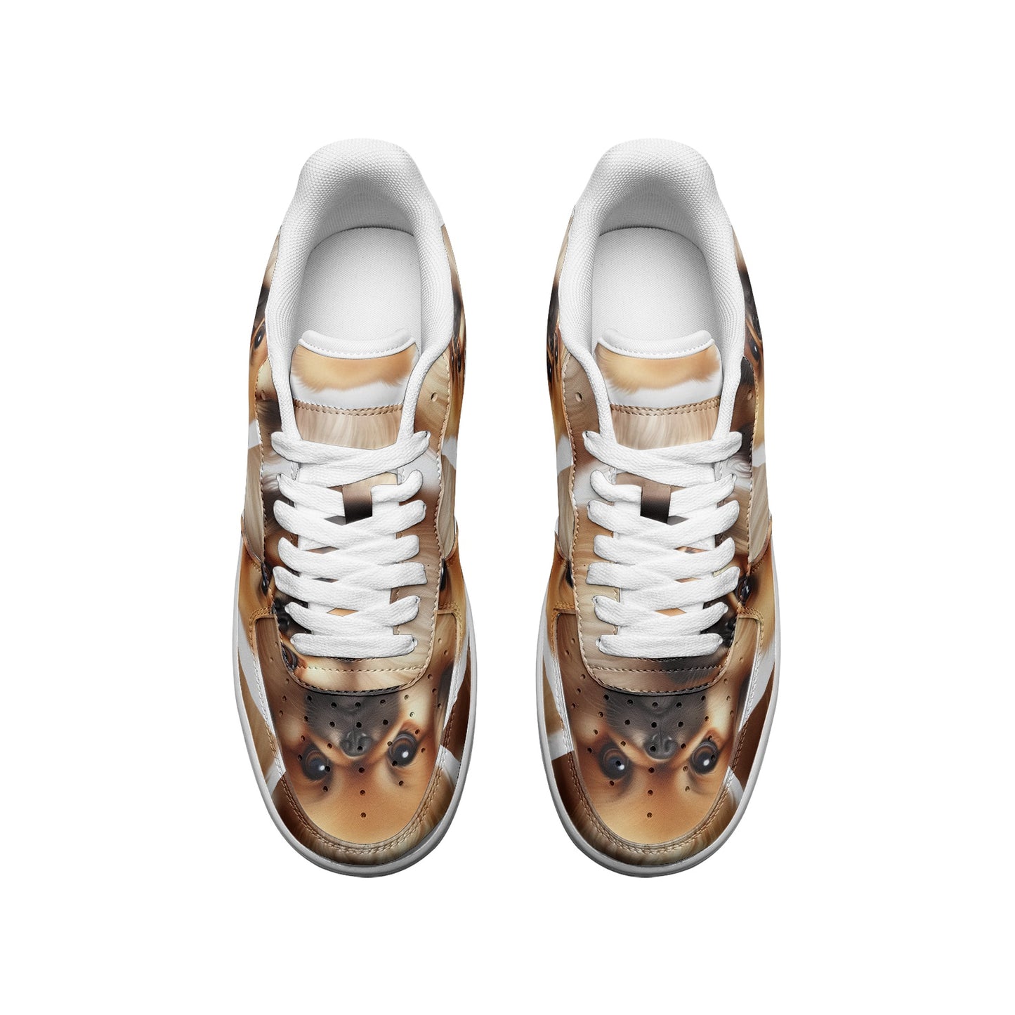 Unisex Low Top Leather Sneakers