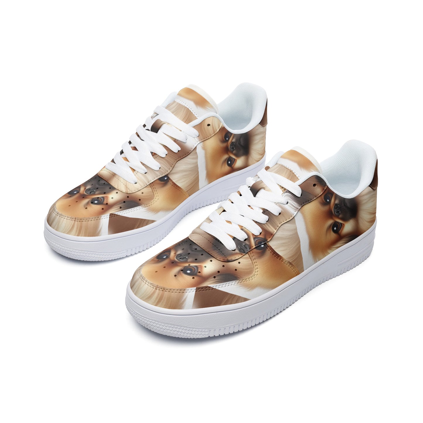Unisex Low Top Leather Sneakers