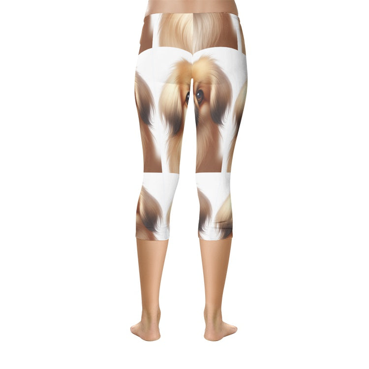 All-Over Print Capri Leggings
