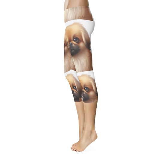 All-Over Print Capri Leggings